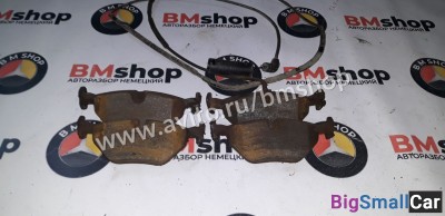 Колодки тормозные задние бмв е46 - купить России
