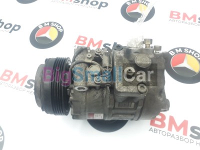 Компрессор кондиционера BMW 523i 1999 E39 M52B25tu 64526910458