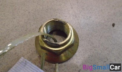 Гайка ступицы передней от Nissan Almera N16 2000-2006 - купить России