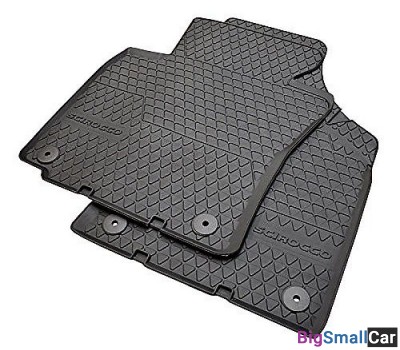 Ковры салона резиновые передние комплект Scirocco