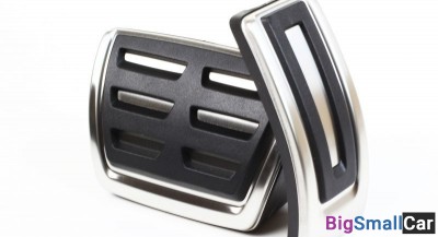 Накладки на педали Golf viiмат.нерж. сталь с акп и