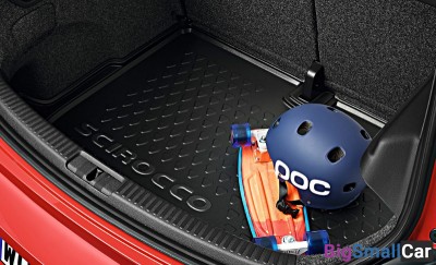 Ковер багажника резиновый Scirocco, 1K8061180