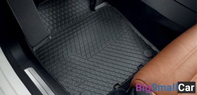 Ковры салона передние резиновые комплект Passat CC