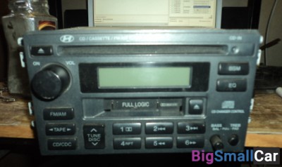 Магнитола Santa Fe (SM)/ Santa Fe Classic 2000-2012 (КАССЕТА плюс CD)