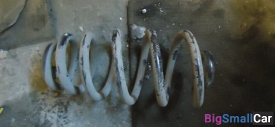 Пружина задней подвески A4  B6  2000-2004 Б/У