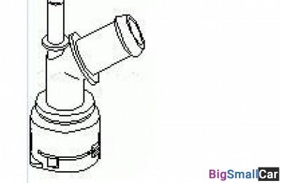 Фланец системы охлаждения hans pries 110724755 - купить России