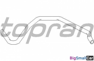 Патрубок системы охлаждения hans pries 301428586 - купить России