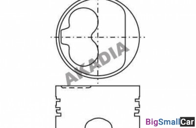 Поршень поштучно mopisan MP900700 1.6TD 76.5