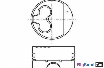 Поршень поштучно mopisan MP905311 1.9TD 79.5 плюс 1.0 1