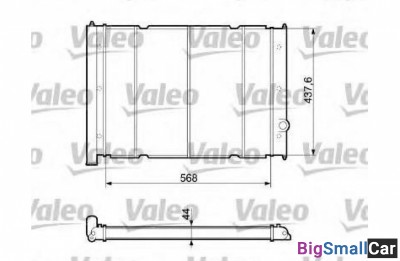 Радиатор охлаждения AVA quality cooling VWA2034 - купить России