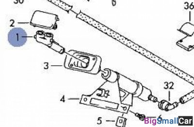 Форсунка омывателя фары VAG 1K6955103 Левая - купить России