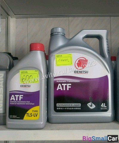 Масло в АКПП Idemitsu ATF