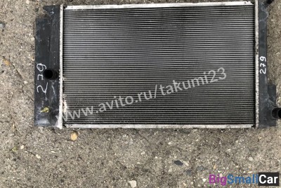 Радиатор охлаждения toyota auris