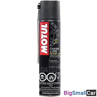 Смазка цепи MOTUL С4 CHAIN LUBE FACTORY LINE 400ml 102983