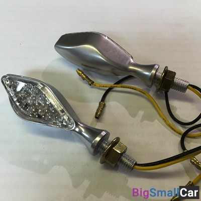 Поворотники на ножке EMGO POLISHED METAL 61-66293