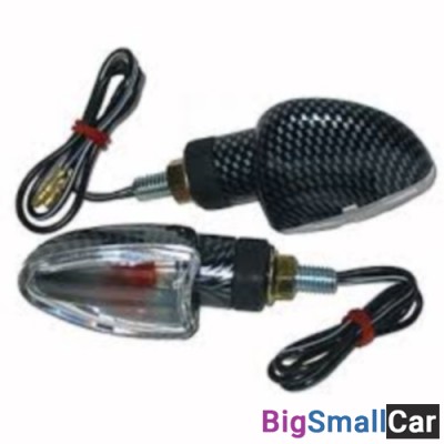 Поворотники на ножке EMGO CHROME/CLEAR LED 61-66220