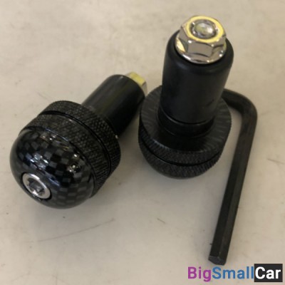 Грузики руля EMGO ANTI-VIBRATION BAR ENDS CARBON 23-96468