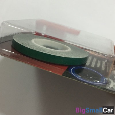 Наклейка на диск WHEEL STRIPE green D2828-10236