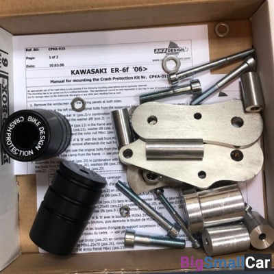 Слайдеры CRASH-PROTECTION ER-6F ABS 06-08 CPKA-015-B