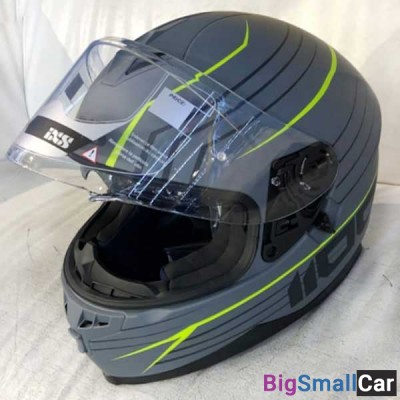 Шлем IXS HX1100 2.1 grey/matt/yellow S X14075-M95-S - купить России