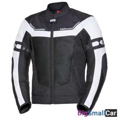 Куртка текстиль IXS Sport Jacke Levante-Air 2.0 blk/wh 2XL X51056-031-2XL