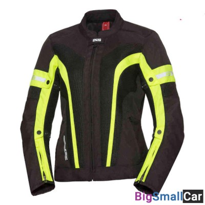Куртка текстиль жен. IXS Sport DJ Larisa Air-2.0 blk/yel DL X51057-350-DL