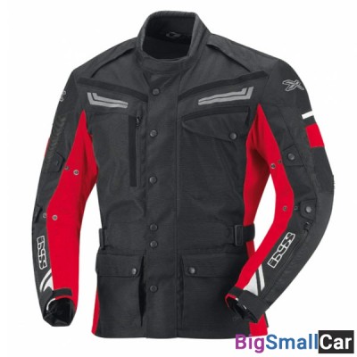 Куртка текстиль IXS Evans blk/red L X55028-032-L