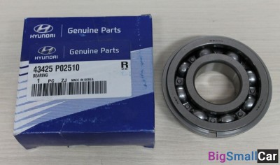 Подшипник пром. вала кпп D4AL 43425P02510 - купить России