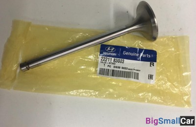 Клапан Впускной Hyundai D6AC 2221183004