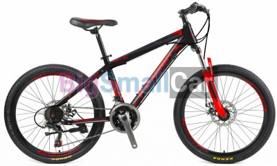Горные велосипеды PIONEER TORNADO 24/14 black-red-gray
