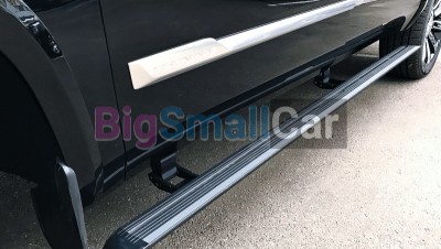 Выдвижные электрические пороги на Toyota LC300